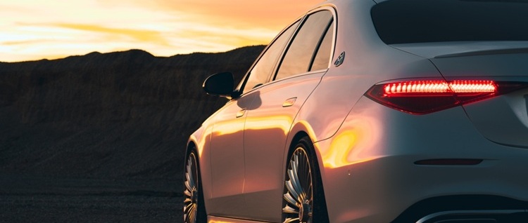 Executive saloon private hire taxi